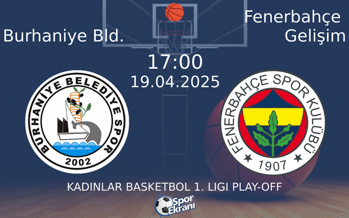 19 Nisan 2025 Burhaniye Bld. vs Fenerbahçe Gelişim maçı Hangi Kanalda Saat Kaçta Yayınlanacak? 19 Nisan 2025 Burhaniye Bld. vs Fenerbahçe Gelişim maçı Hangi Kanalda Saat Kaçta Yayınlanacak?