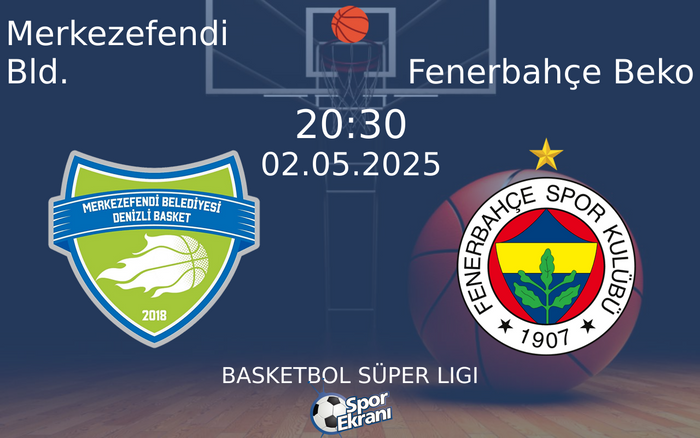 02 Mayıs 2025 Merkezefendi Bld. vs Fenerbahçe Beko maçı Hangi Kanalda Saat Kaçta Yayınlanacak?