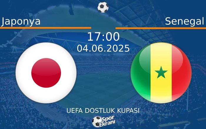 04 Haziran 2025 Japonya vs Senegal maçı Hangi Kanalda Saat Kaçta Yayınlanacak?