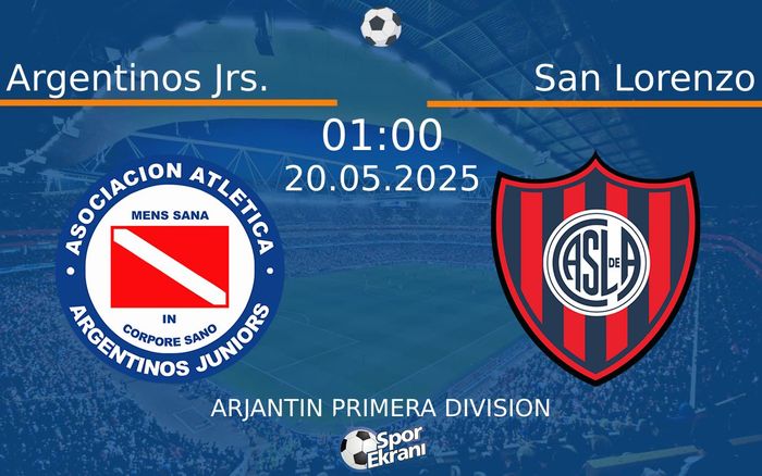 20 Mayıs 2025 Argentinos Jrs. vs San Lorenzo maçı Hangi Kanalda Saat Kaçta Yayınlanacak? 20 Mayıs 2025 Argentinos Jrs. vs San Lorenzo maçı Hangi Kanalda Saat Kaçta Yayınlanacak?