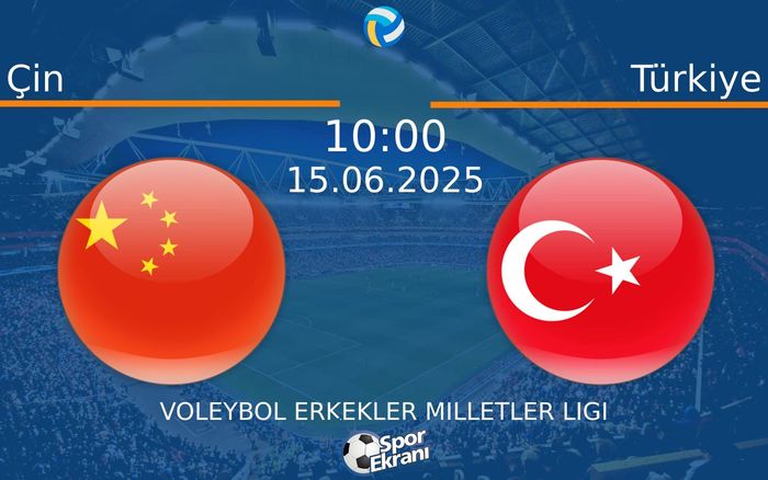 15 Haziran 2025 Çin vs Türkiye maçı Hangi Kanalda Saat Kaçta Yayınlanacak? 15 Haziran 2025 Çin vs Türkiye maçı Hangi Kanalda Saat Kaçta Yayınlanacak?