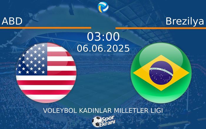 06 Haziran 2025 ABD vs Brezilya maçı Hangi Kanalda Saat Kaçta Yayınlanacak? 06 Haziran 2025 ABD vs Brezilya maçı Hangi Kanalda Saat Kaçta Yayınlanacak?