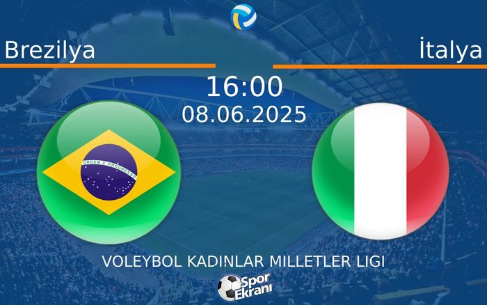 08 Haziran 2025 Brezilya vs İtalya maçı Hangi Kanalda Saat Kaçta Yayınlanacak? 08 Haziran 2025 Brezilya vs İtalya maçı Hangi Kanalda Saat Kaçta Yayınlanacak?