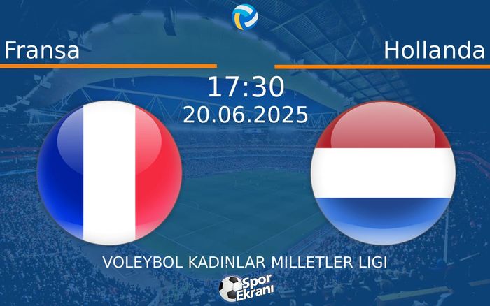 20 Haziran 2025 Fransa vs Hollanda maçı Hangi Kanalda Saat Kaçta Yayınlanacak? 20 Haziran 2025 Fransa vs Hollanda maçı Hangi Kanalda Saat Kaçta Yayınlanacak?