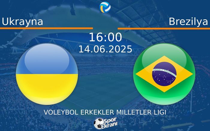 14 Haziran 2025 Ukrayna vs Brezilya maçı Hangi Kanalda Saat Kaçta Yayınlanacak?