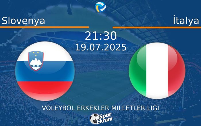 19 Temmuz 2025 Slovenya vs İtalya maçı Hangi Kanalda Saat Kaçta Yayınlanacak? 19 Temmuz 2025 Slovenya vs İtalya maçı Hangi Kanalda Saat Kaçta Yayınlanacak?