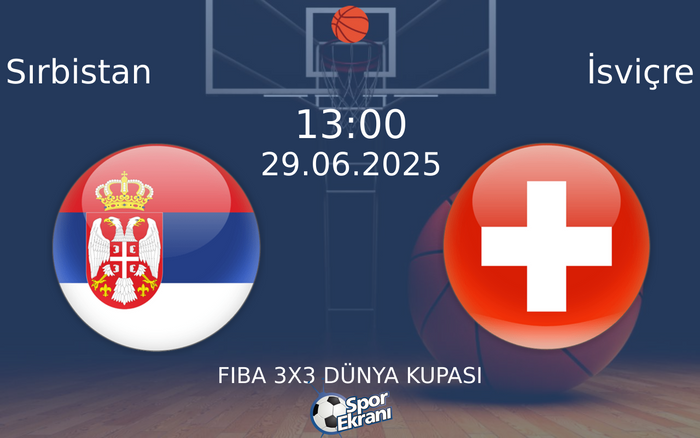 29 Haziran 2025 Sırbistan vs İsviçre maçı Hangi Kanalda Saat Kaçta Yayınlanacak?