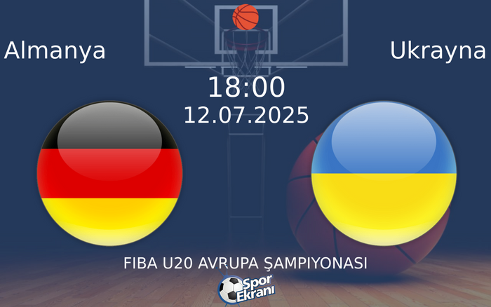 12 Temmuz 2025 Almanya vs Ukrayna maçı Hangi Kanalda Saat Kaçta Yayınlanacak? 12 Temmuz 2025 Almanya vs Ukrayna maçı Hangi Kanalda Saat Kaçta Yayınlanacak?
