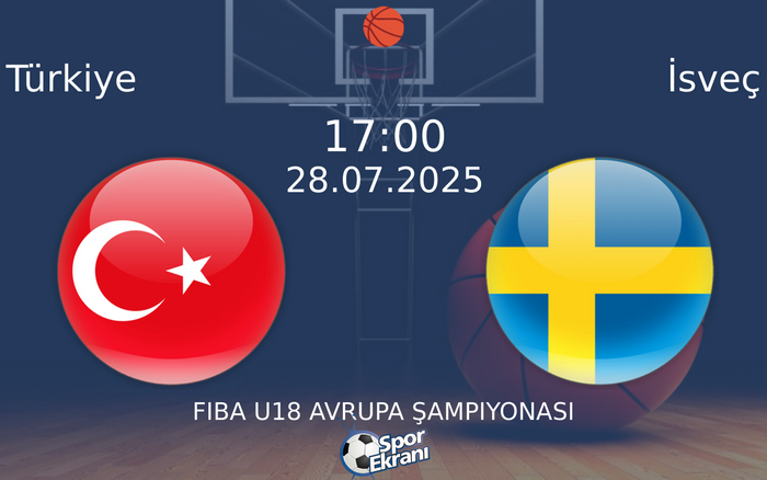 28 Temmuz 2025 Türkiye vs İsveç maçı Hangi Kanalda Saat Kaçta Yayınlanacak? 28 Temmuz 2025 Türkiye vs İsveç maçı Hangi Kanalda Saat Kaçta Yayınlanacak?
