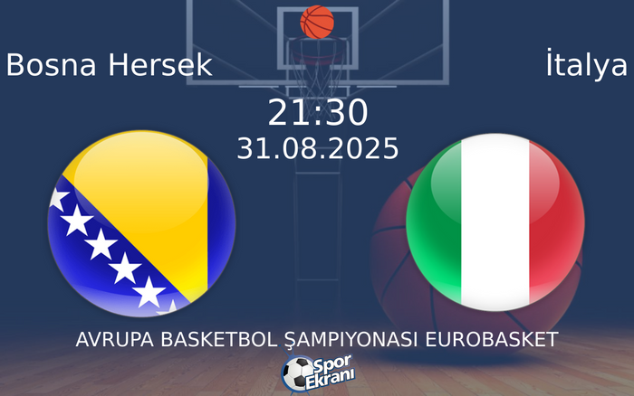 31 Ağustos 2025 Bosna Hersek vs İtalya maçı Hangi Kanalda Saat Kaçta Yayınlanacak?
