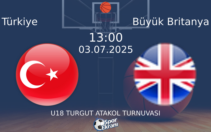 03 Temmuz 2025 Türkiye vs Büyük Britanya maçı Hangi Kanalda Saat Kaçta Yayınlanacak?