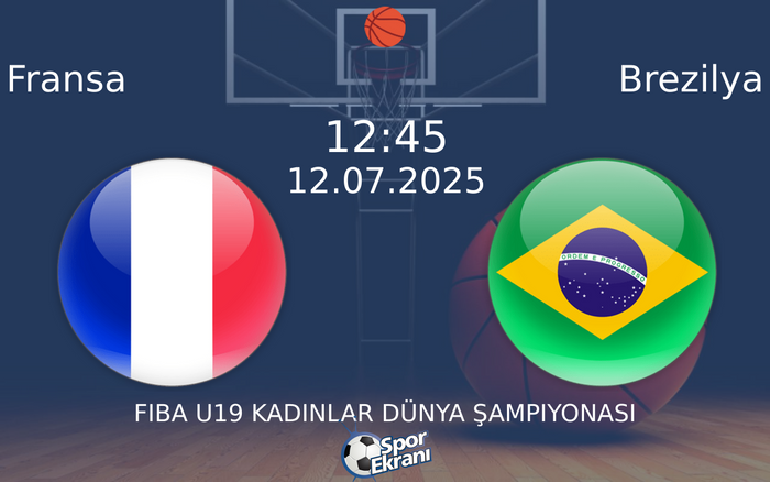 12 Temmuz 2025 Fransa vs Brezilya maçı Hangi Kanalda Saat Kaçta Yayınlanacak?