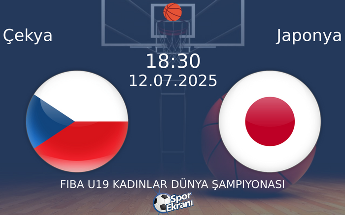 12 Temmuz 2025 Çekya vs Japonya maçı Hangi Kanalda Saat Kaçta Yayınlanacak?