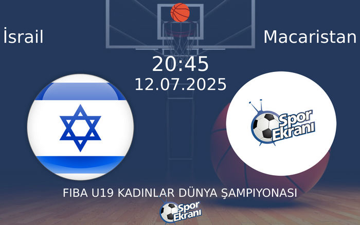 12 Temmuz 2025 İsrail vs Macaristan maçı Hangi Kanalda Saat Kaçta Yayınlanacak? 12 Temmuz 2025 İsrail vs Macaristan maçı Hangi Kanalda Saat Kaçta Yayınlanacak?