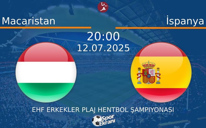 12 Temmuz 2025 Macaristan vs İspanya maçı Hangi Kanalda Saat Kaçta Yayınlanacak?