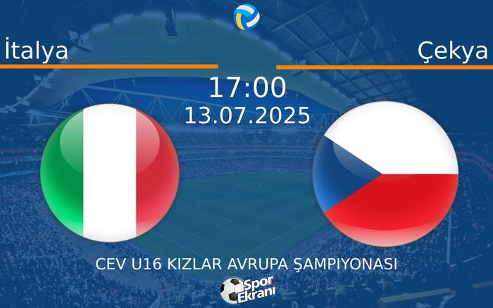13 Temmuz 2025 İtalya vs Çekya maçı Hangi Kanalda Saat Kaçta Yayınlanacak?