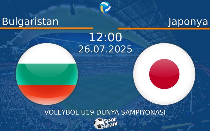 26 Temmuz 2025 Bulgaristan vs Japonya maçı Hangi Kanalda Saat Kaçta Yayınlanacak?