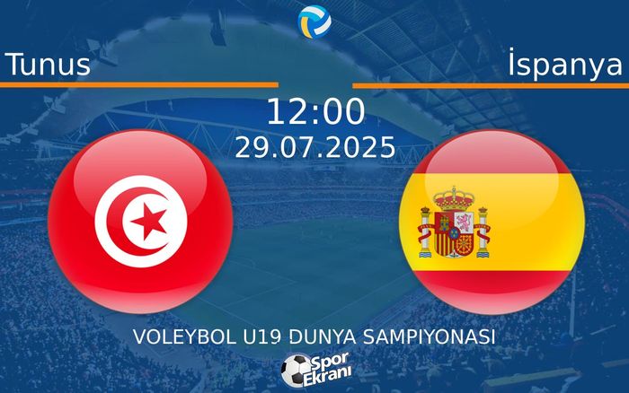29 Temmuz 2025 Tunus vs İspanya maçı Hangi Kanalda Saat Kaçta Yayınlanacak?