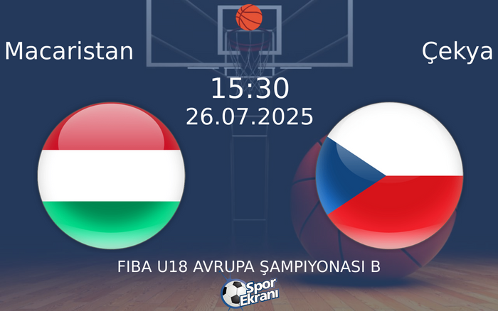 26 Temmuz 2025 Macaristan vs Çekya maçı Hangi Kanalda Saat Kaçta Yayınlanacak?