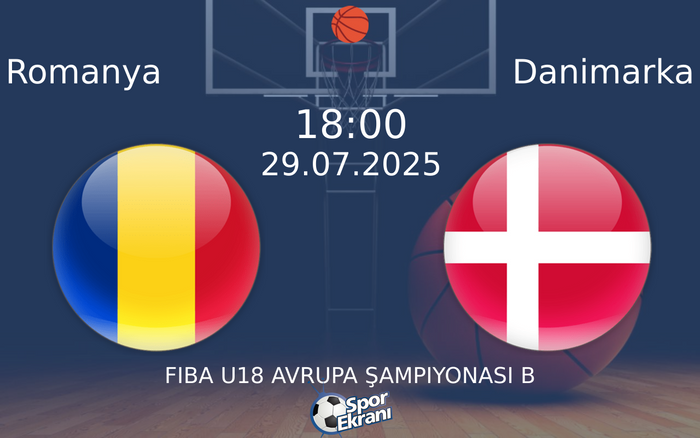 29 Temmuz 2025 Romanya vs Danimarka maçı Hangi Kanalda Saat Kaçta Yayınlanacak?