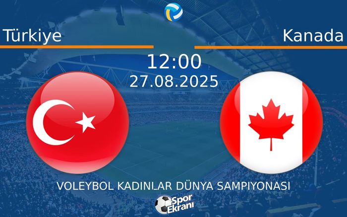 27 Ağustos 2025 Türkiye vs Kanada maçı Hangi Kanalda Saat Kaçta Yayınlanacak?
