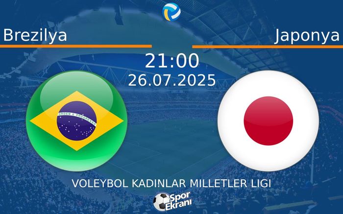 26 Temmuz 2025 Brezilya vs Japonya maçı Hangi Kanalda Saat Kaçta Yayınlanacak?