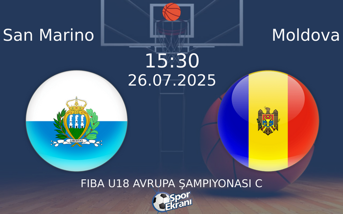 26 Temmuz 2025 San Marino vs Moldova maçı Hangi Kanalda Saat Kaçta Yayınlanacak? 26 Temmuz 2025 San Marino vs Moldova maçı Hangi Kanalda Saat Kaçta Yayınlanacak?