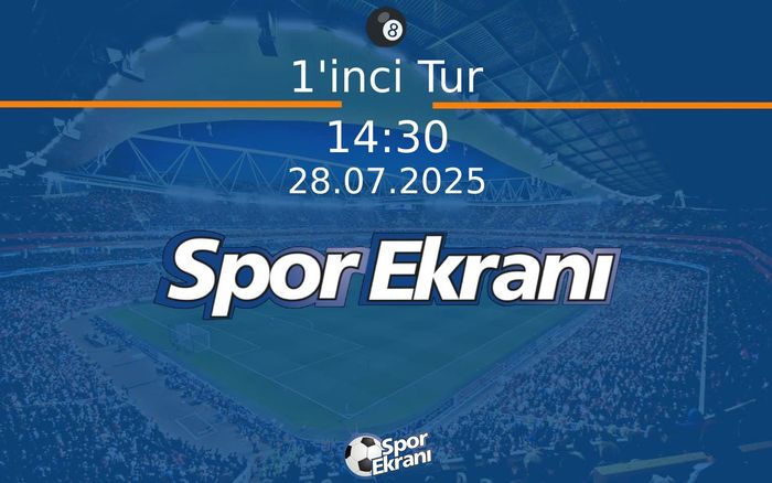 28 Temmuz 2025 Snooker Shanghai Masters - 1'inci Tur  Hangi Kanalda Saat Kaçta Yayınlanacak?