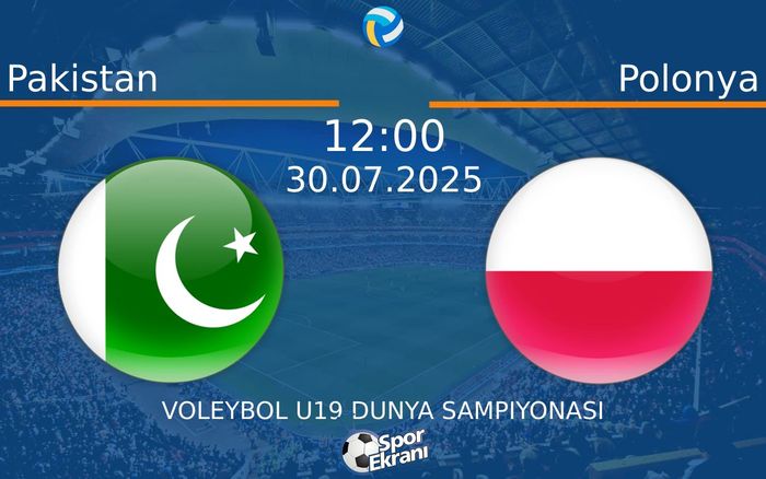30 Temmuz 2025 Pakistan vs Polonya maçı Hangi Kanalda Saat Kaçta Yayınlanacak?
