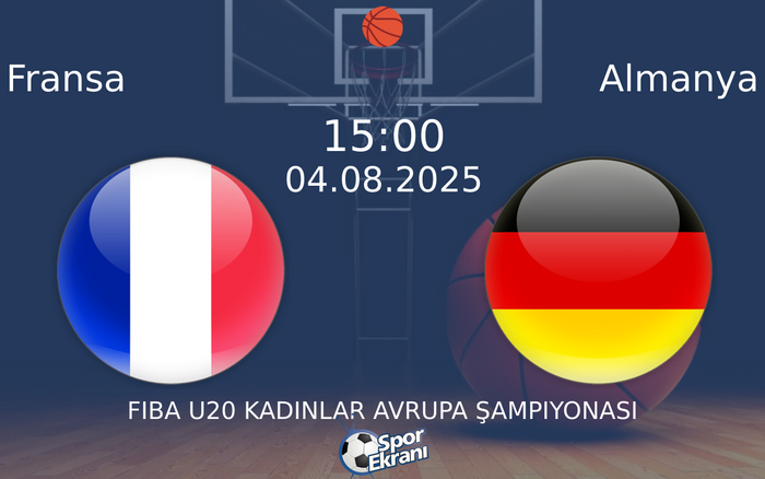 04 Ağustos 2025 Fransa vs Almanya maçı Hangi Kanalda Saat Kaçta Yayınlanacak? 04 Ağustos 2025 Fransa vs Almanya maçı Hangi Kanalda Saat Kaçta Yayınlanacak?