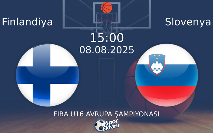 08 Ağustos 2025 Finlandiya vs Slovenya maçı Hangi Kanalda Saat Kaçta Yayınlanacak? 08 Ağustos 2025 Finlandiya vs Slovenya maçı Hangi Kanalda Saat Kaçta Yayınlanacak?