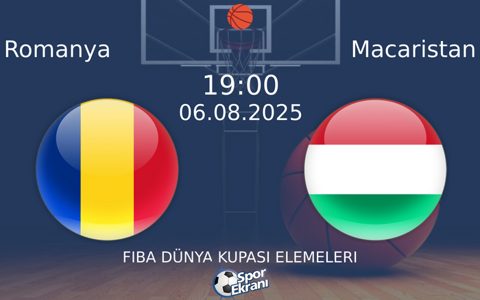 06 Ağustos 2025 Romanya vs Macaristan maçı Hangi Kanalda Saat Kaçta Yayınlanacak? 06 Ağustos 2025 Romanya vs Macaristan maçı Hangi Kanalda Saat Kaçta Yayınlanacak?