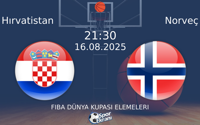 16 Ağustos 2025 Hırvatistan vs Norveç maçı Hangi Kanalda Saat Kaçta Yayınlanacak?