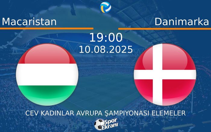 10 Ağustos 2025 Macaristan vs Danimarka maçı Hangi Kanalda Saat Kaçta Yayınlanacak?