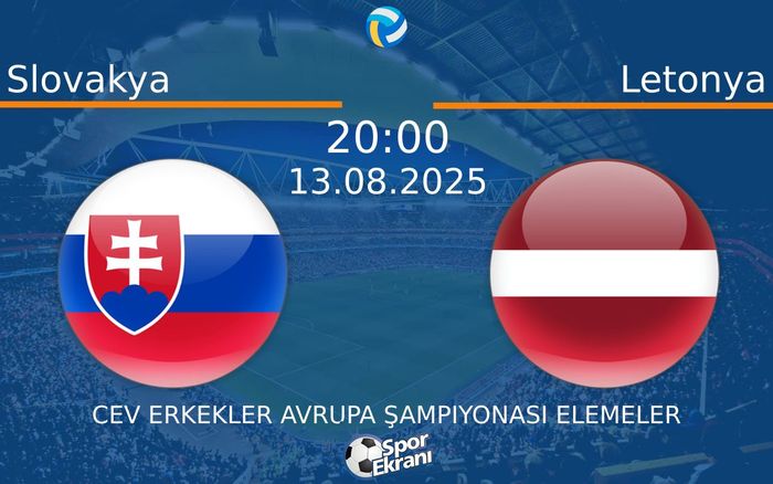 13 Ağustos 2025 Slovakya vs Letonya maçı Hangi Kanalda Saat Kaçta Yayınlanacak?