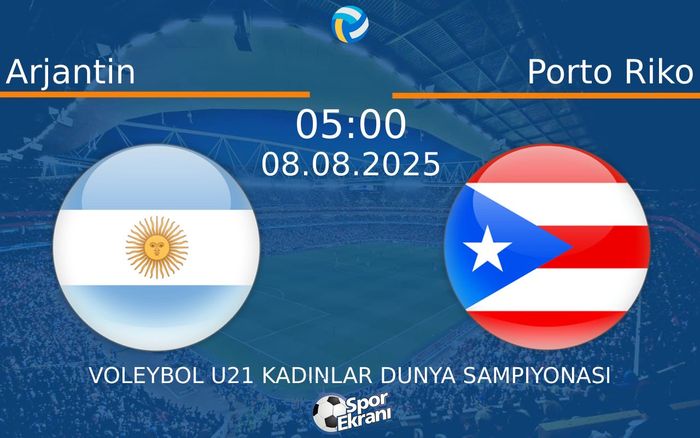08 Ağustos 2025 Arjantin vs Porto Riko maçı Hangi Kanalda Saat Kaçta Yayınlanacak?