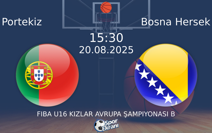 20 Ağustos 2025 Portekiz vs Bosna Hersek maçı Hangi Kanalda Saat Kaçta Yayınlanacak? 20 Ağustos 2025 Portekiz vs Bosna Hersek maçı Hangi Kanalda Saat Kaçta Yayınlanacak?