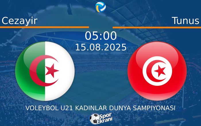 15 Ağustos 2025 Cezayir vs Tunus maçı Hangi Kanalda Saat Kaçta Yayınlanacak?