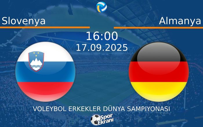 17 Eylül 2025 Slovenya vs Almanya maçı Hangi Kanalda Saat Kaçta Yayınlanacak?