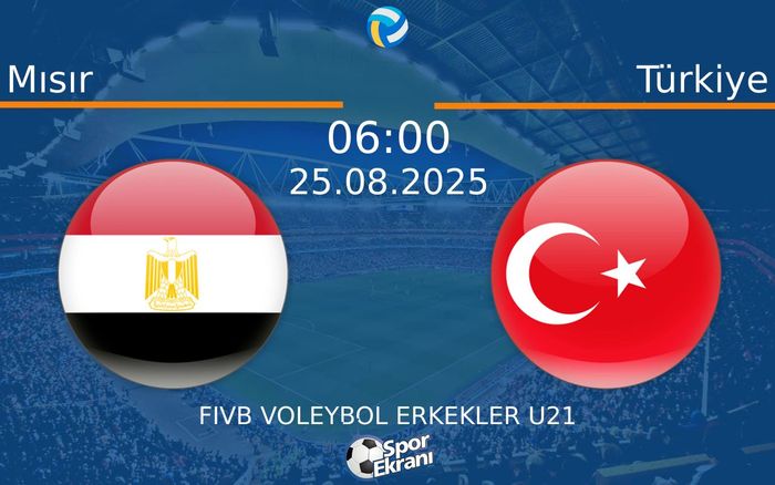 25 Ağustos 2025 Mısır vs Türkiye maçı Hangi Kanalda Saat Kaçta Yayınlanacak?