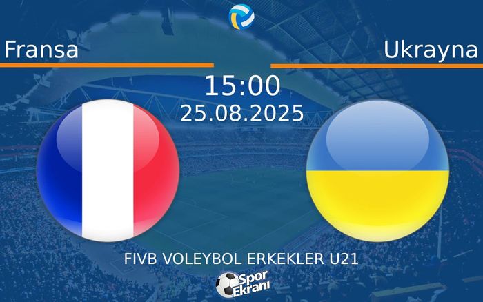 25 Ağustos 2025 Fransa vs Ukrayna maçı Hangi Kanalda Saat Kaçta Yayınlanacak?