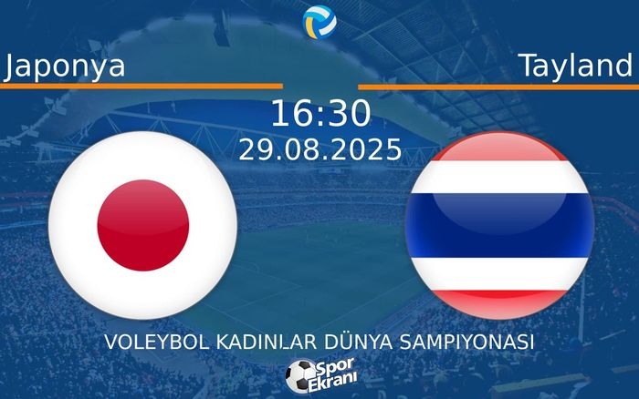 29 Ağustos 2025 Japonya vs Tayland maçı Hangi Kanalda Saat Kaçta Yayınlanacak?