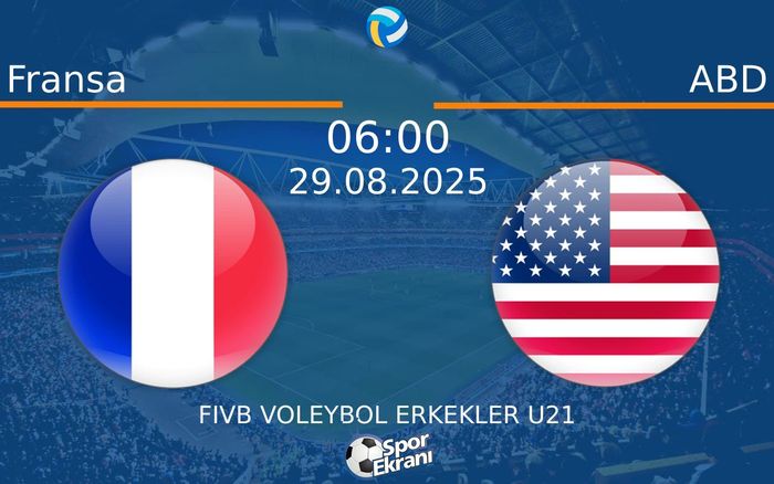 29 Ağustos 2025 Fransa vs ABD maçı Hangi Kanalda Saat Kaçta Yayınlanacak?