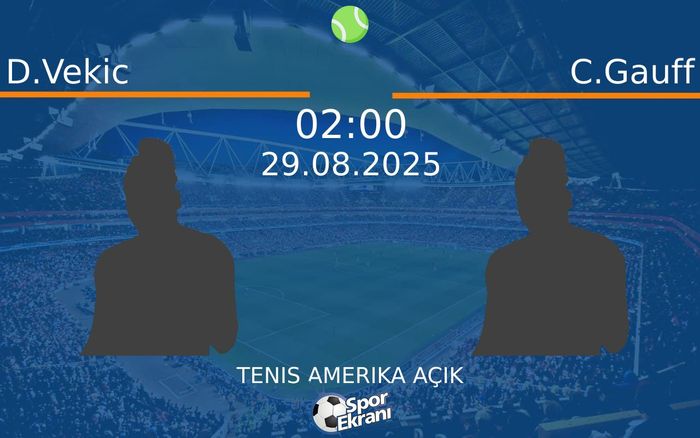 29 Ağustos 2025 D.Vekic vs C.Gauff maçı Hangi Kanalda Saat Kaçta Yayınlanacak?