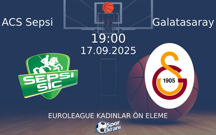 17 Eylül 2025 ACS Sepsi vs Galatasaray maçı Hangi Kanalda Saat Kaçta Yayınlanacak? 17 Eylül 2025 ACS Sepsi vs Galatasaray maçı Hangi Kanalda Saat Kaçta Yayınlanacak?