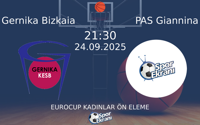 24 Eylül 2025 Gernika Bizkaia vs PAS Giannina maçı Hangi Kanalda Saat Kaçta Yayınlanacak? 24 Eylül 2025 Gernika Bizkaia vs PAS Giannina maçı Hangi Kanalda Saat Kaçta Yayınlanacak?