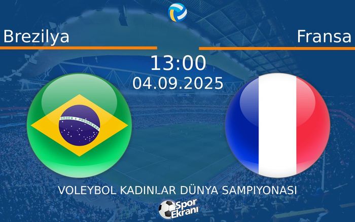 04 Eylül 2025 Brezilya vs Fransa maçı Hangi Kanalda Saat Kaçta Yayınlanacak? 04 Eylül 2025 Brezilya vs Fransa maçı Hangi Kanalda Saat Kaçta Yayınlanacak?