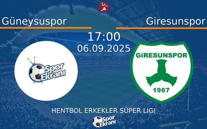 06 Eylül 2025 Güneysuspor vs Giresunspor maçı Hangi Kanalda Saat Kaçta Yayınlanacak?