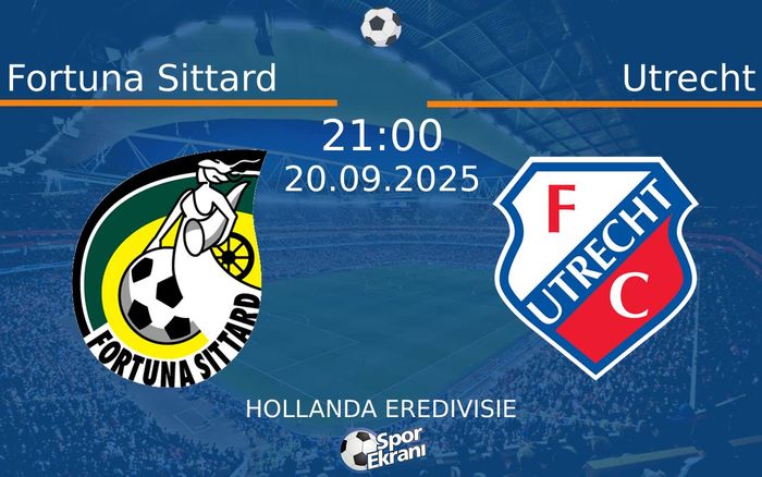 20 Eylül 2025 Fortuna Sittard vs Utrecht maçı Hangi Kanalda Saat Kaçta Yayınlanacak?