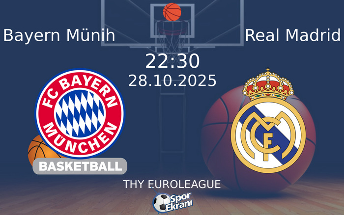 28 Ekim 2025 Bayern Münih vs Real Madrid maçı Hangi Kanalda Saat Kaçta Yayınlanacak?